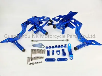 Nk YAMAHA Honda Suzuki Racing мотоцикл с ЧПУ, алюминиевая передняя подставка для ног, задняя нога для Exciter150/Y15zr/Sniper150/Mxking150/R15